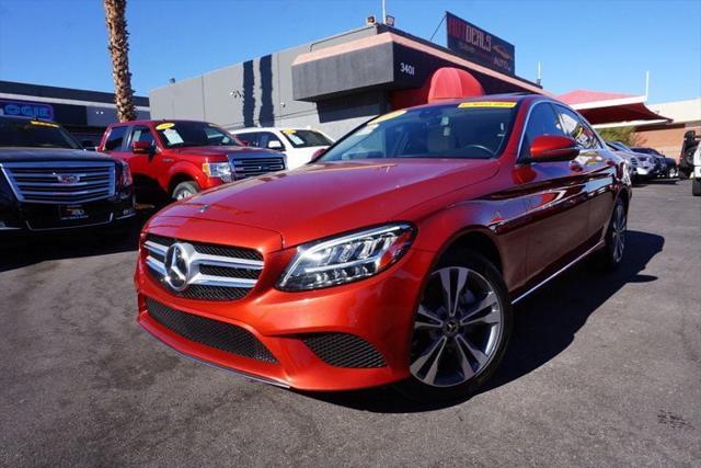 used 2021 Mercedes-Benz C-Class car, priced at $24,498