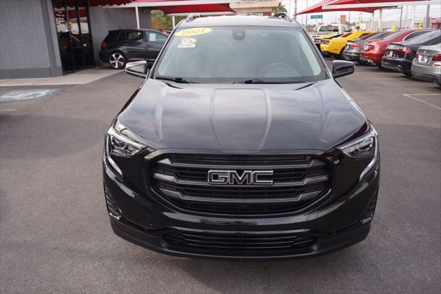 used 2021 GMC Terrain car, priced at $18,998