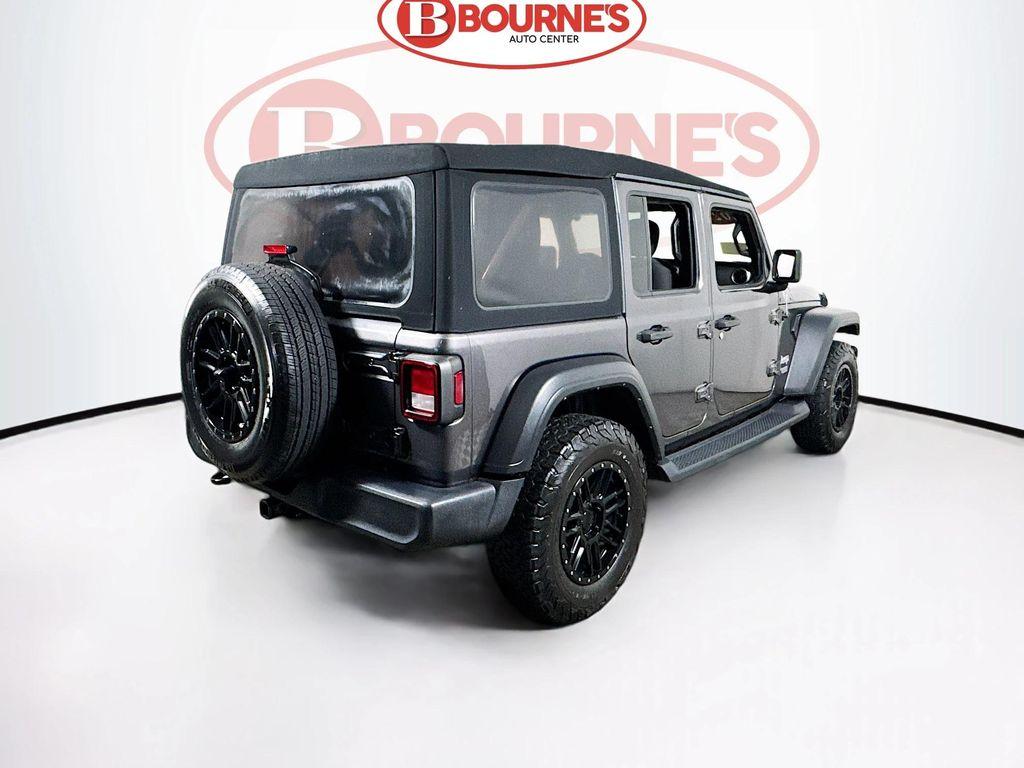 used 2020 Jeep Wrangler Unlimited car, priced at $21,990