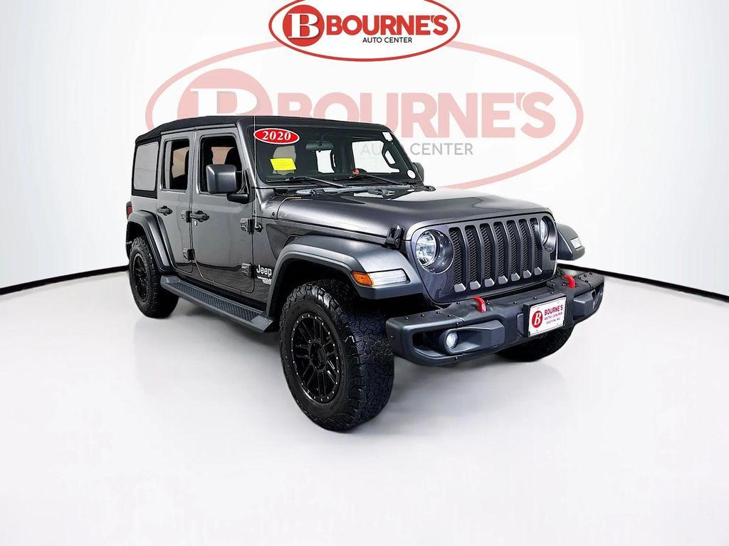 used 2020 Jeep Wrangler Unlimited car, priced at $21,990