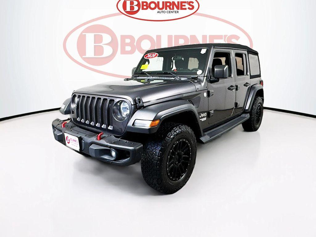 used 2020 Jeep Wrangler Unlimited car, priced at $21,990