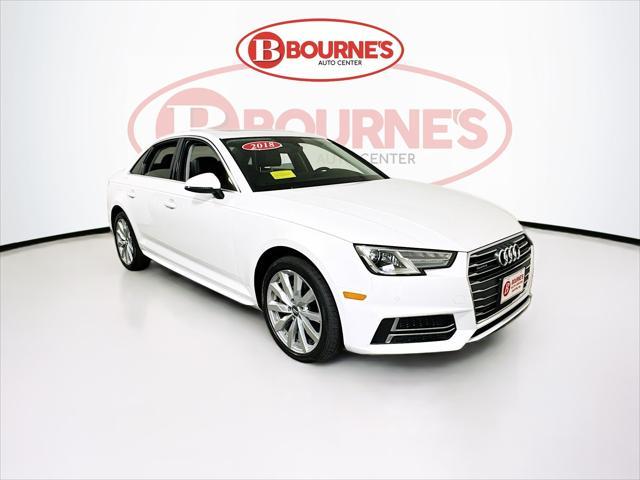 used 2018 Audi A4 car, priced at $20,990