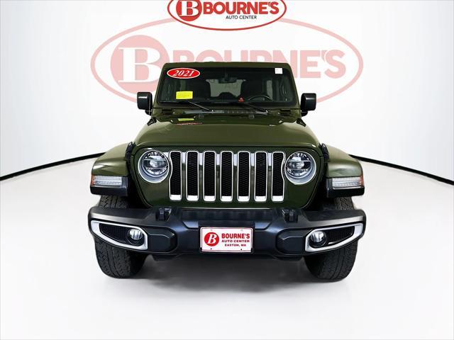 used 2021 Jeep Wrangler Unlimited car, priced at $32,190