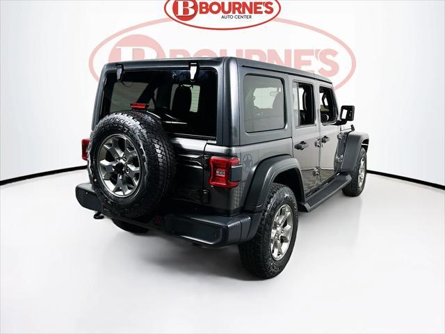 used 2020 Jeep Wrangler Unlimited car, priced at $29,490