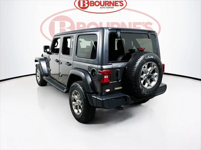 used 2020 Jeep Wrangler Unlimited car, priced at $29,490