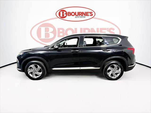 used 2021 Hyundai Santa Fe car, priced at $17,990