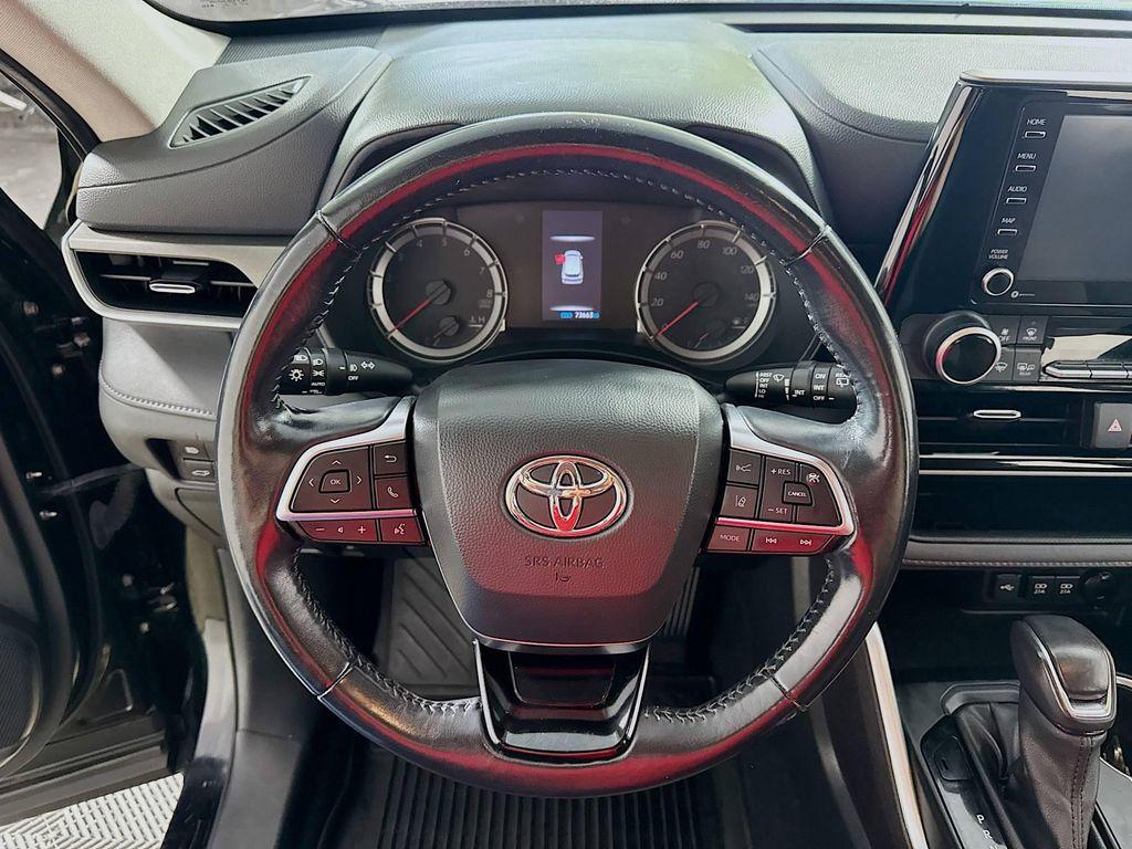 used 2021 Toyota Highlander car, priced at $27,490