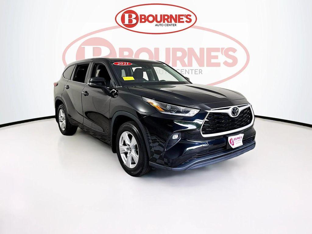 used 2021 Toyota Highlander car, priced at $27,490