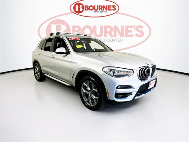 used 2021 BMW X3 car, priced at $27,190