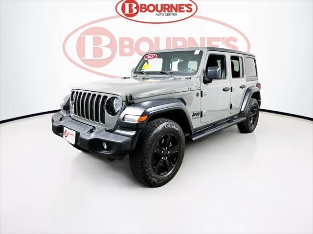 used 2021 Jeep Wrangler Unlimited car, priced at $26,990