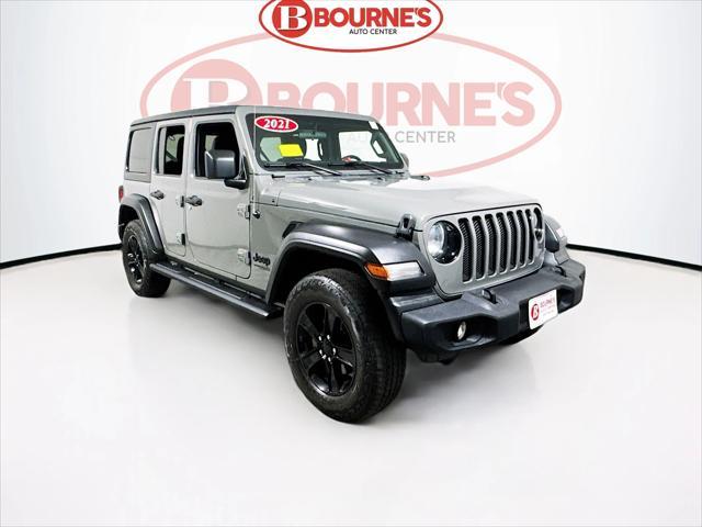 used 2021 Jeep Wrangler Unlimited car, priced at $26,990