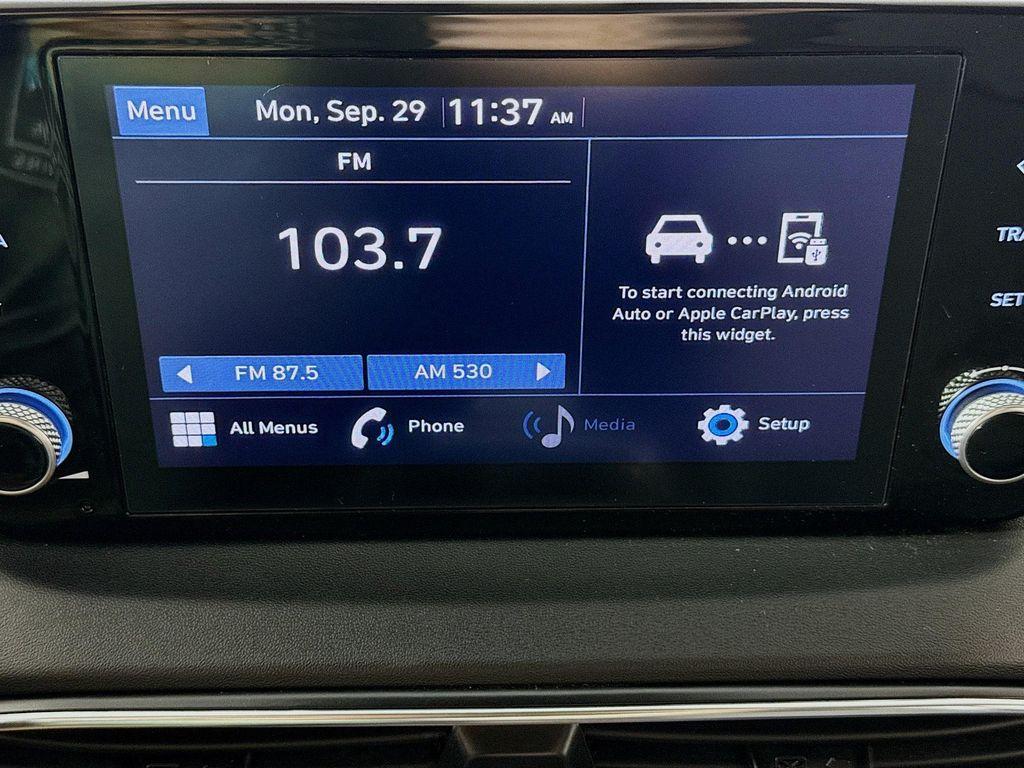 used 2021 Hyundai Santa Fe car, priced at $20,990