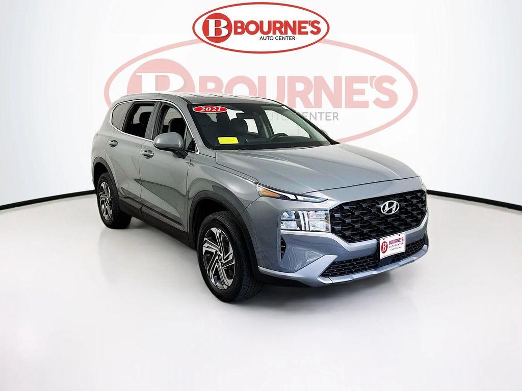 used 2021 Hyundai Santa Fe car, priced at $20,990