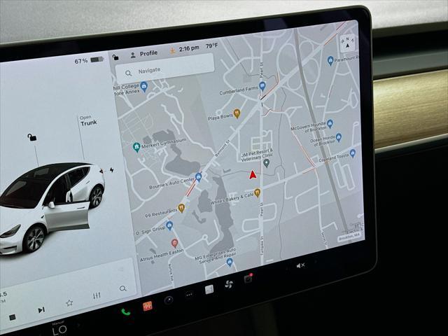 used 2021 Tesla Model Y car, priced at $30,890