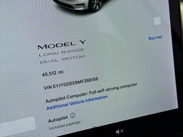 used 2021 Tesla Model Y car, priced at $30,890