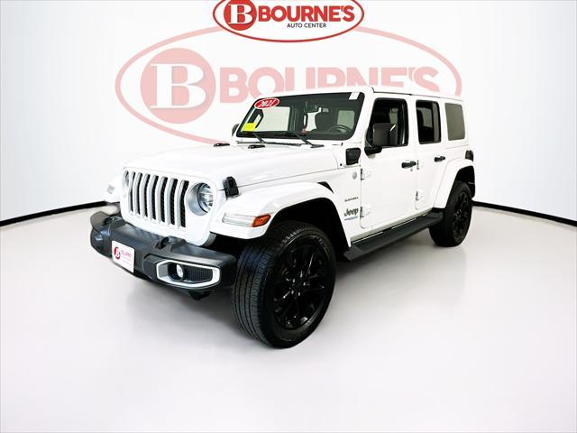 used 2021 Jeep Wrangler Unlimited car, priced at $33,990