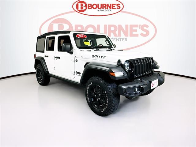 used 2021 Jeep Wrangler car, priced at $31,590