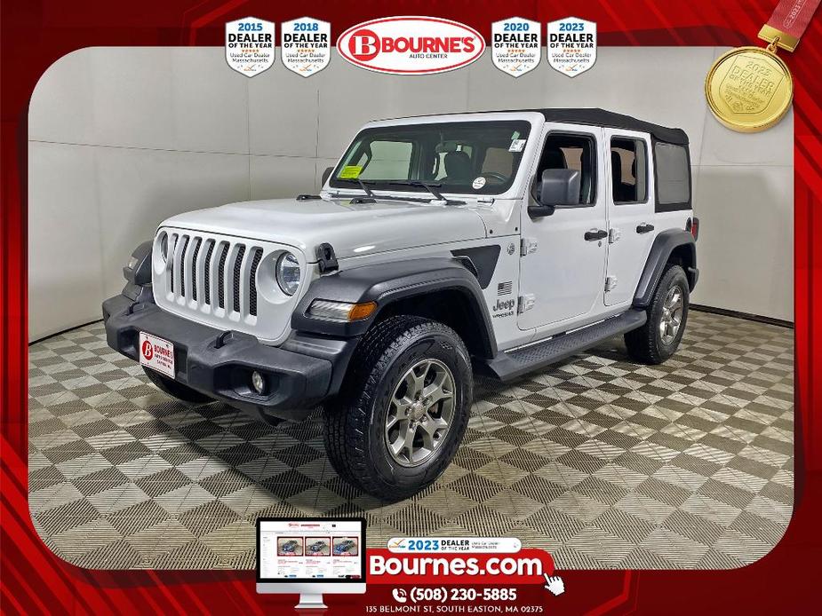 used 2020 Jeep Wrangler Unlimited car, priced at $26,890