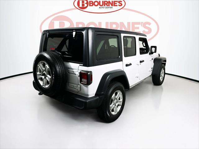 used 2020 Jeep Wrangler Unlimited car, priced at $28,390