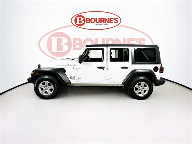 used 2020 Jeep Wrangler Unlimited car, priced at $28,390