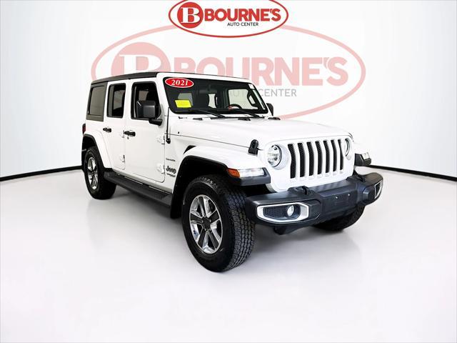 used 2021 Jeep Wrangler Unlimited car, priced at $29,990