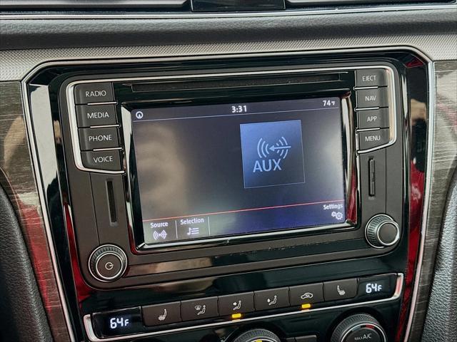used 2018 Volkswagen Passat car, priced at $18,990