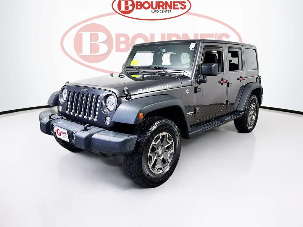 used 2017 Jeep Wrangler Unlimited car, priced at $23,490