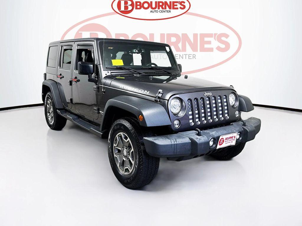 used 2017 Jeep Wrangler Unlimited car, priced at $23,490