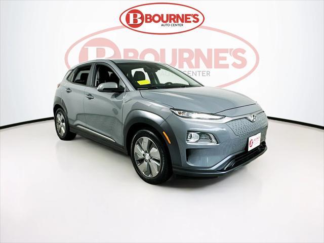 used 2021 Hyundai Kona EV car, priced at $18,990