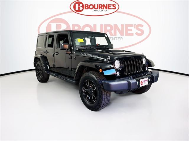 used 2017 Jeep Wrangler Unlimited car, priced at $21,490