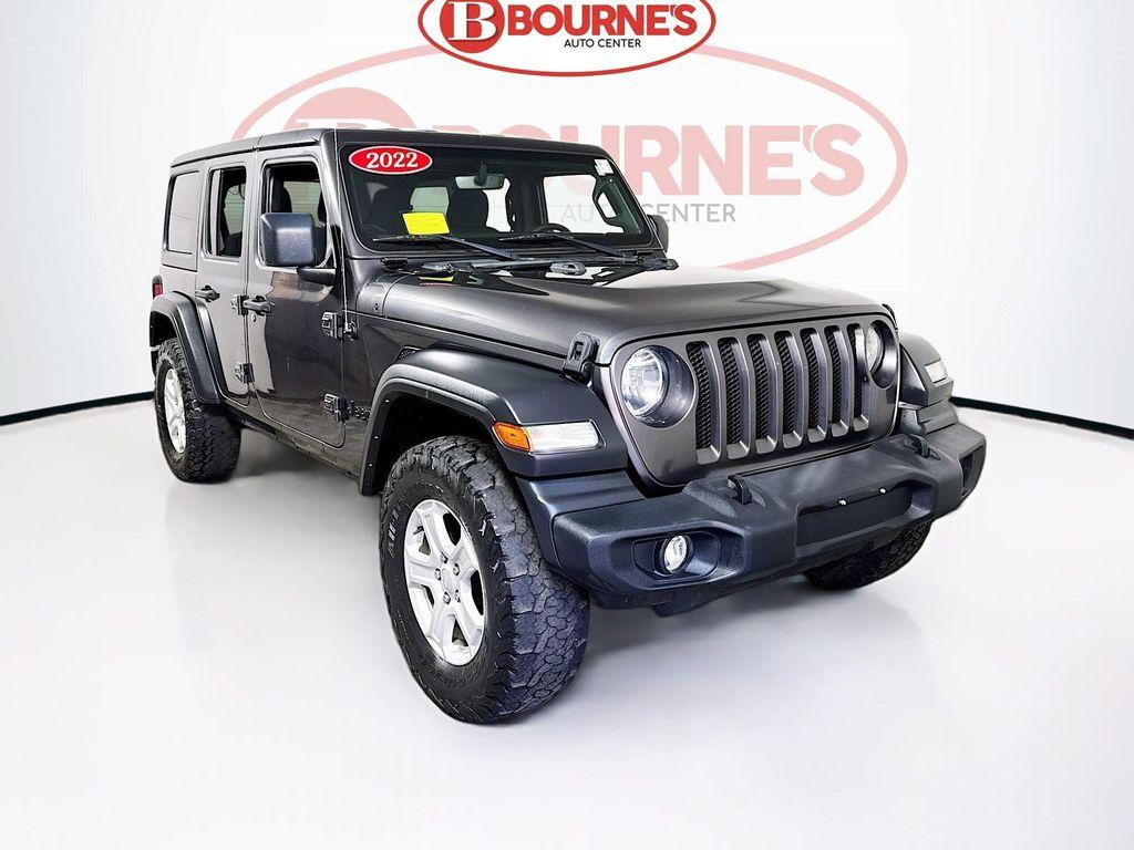 used 2022 Jeep Wrangler Unlimited car, priced at $28,990