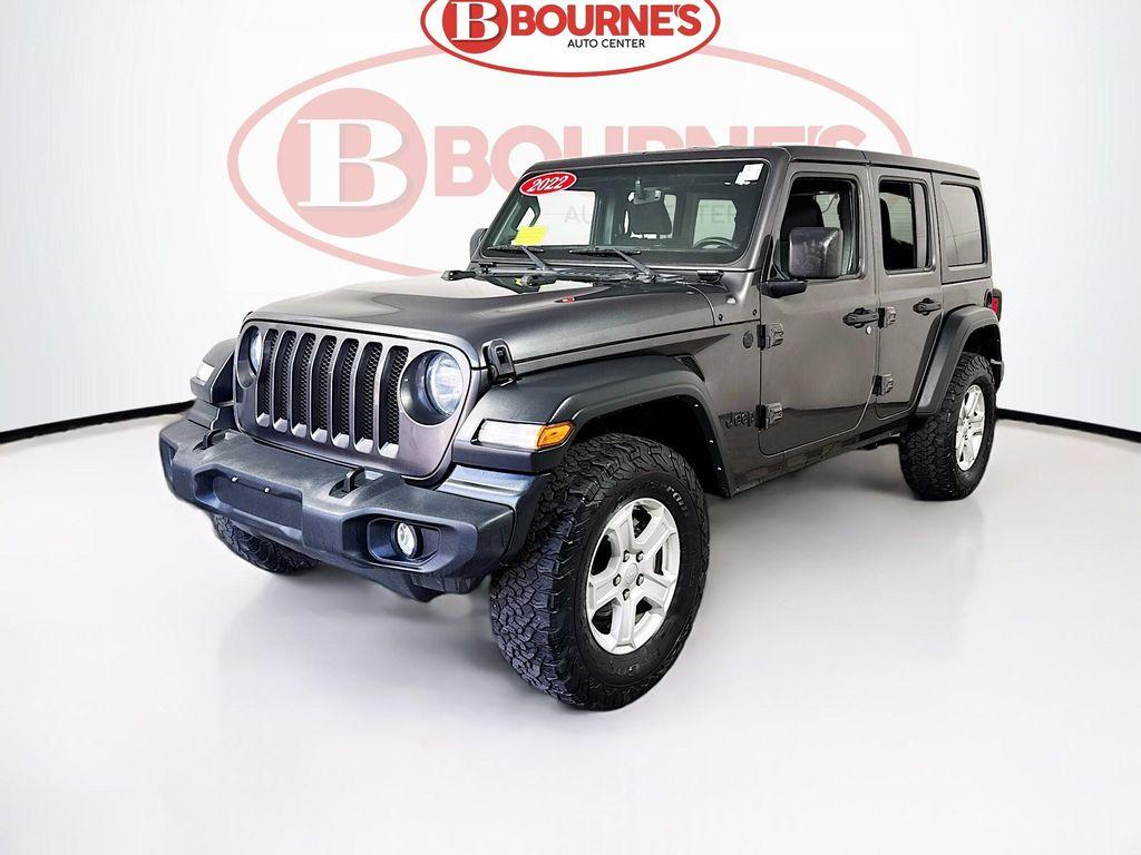 used 2022 Jeep Wrangler Unlimited car, priced at $28,990