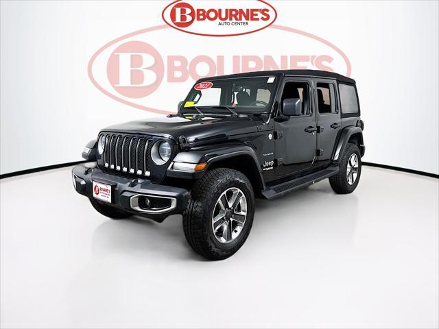 used 2021 Jeep Wrangler Unlimited car, priced at $28,490