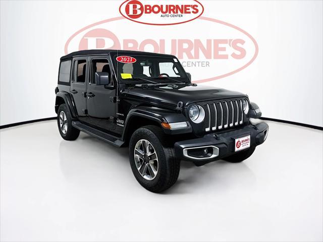 used 2021 Jeep Wrangler Unlimited car, priced at $28,490