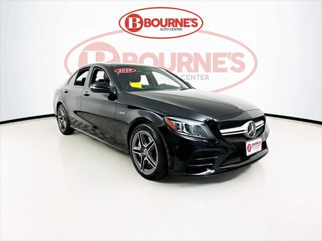 used 2020 Mercedes-Benz AMG C 43 car, priced at $39,490