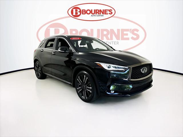 used 2021 INFINITI QX50 car, priced at $24,990