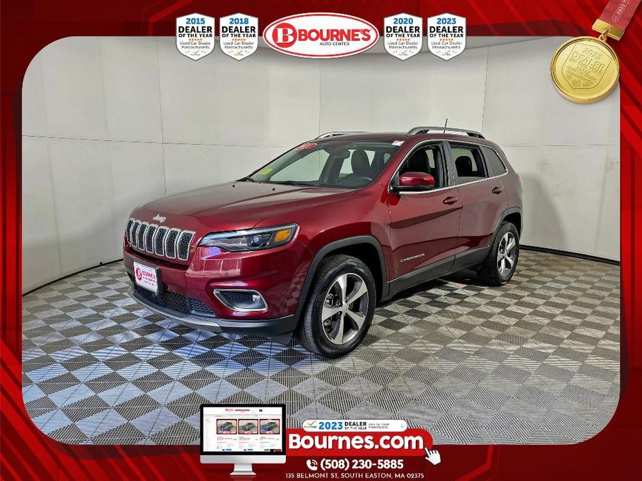 used 2021 Jeep Cherokee car, priced at $23,590