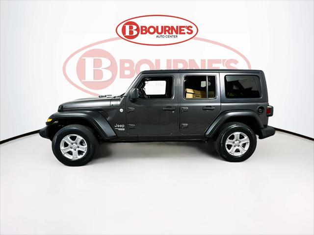 used 2019 Jeep Wrangler Unlimited car, priced at $26,490