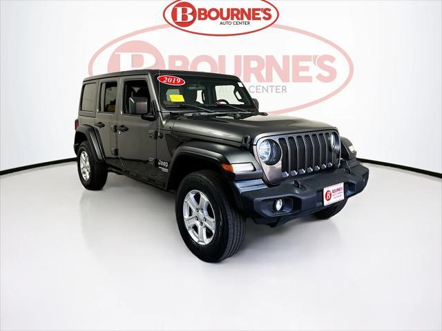 used 2019 Jeep Wrangler Unlimited car, priced at $26,490