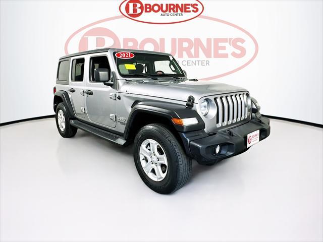 used 2021 Jeep Wrangler Unlimited car, priced at $30,990