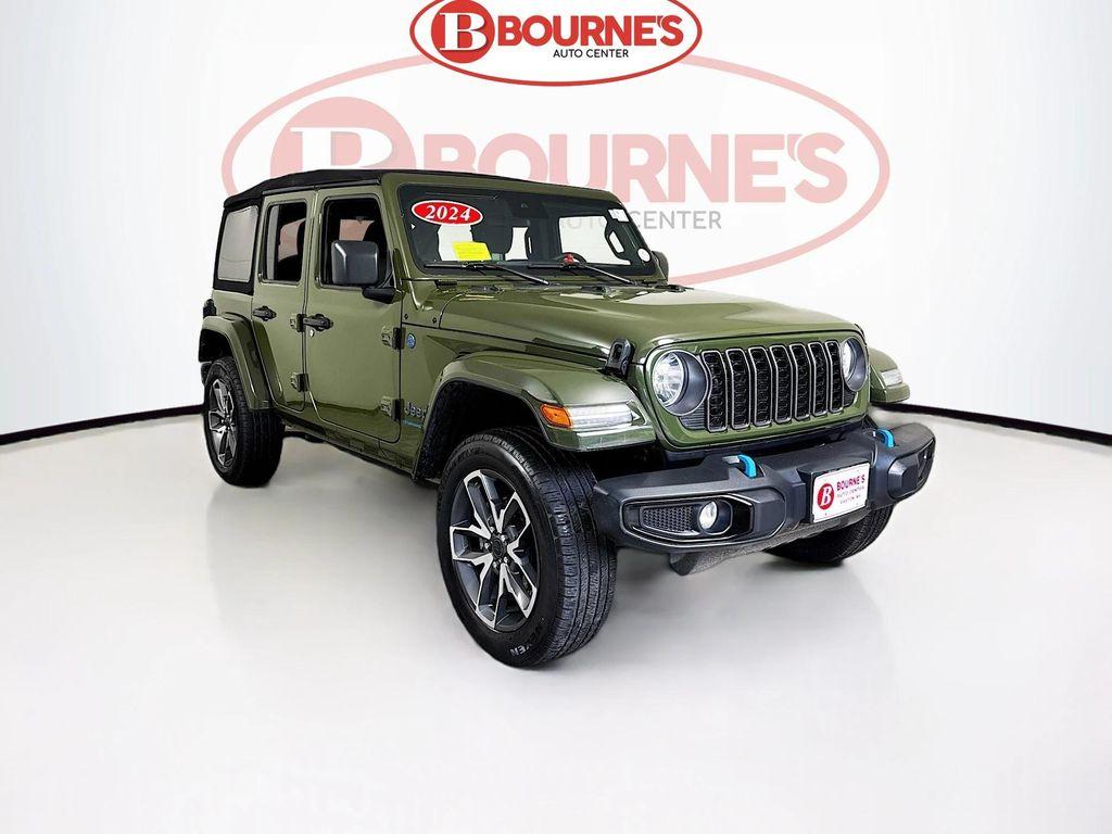 used 2024 Jeep Wrangler 4xe car, priced at $32,990