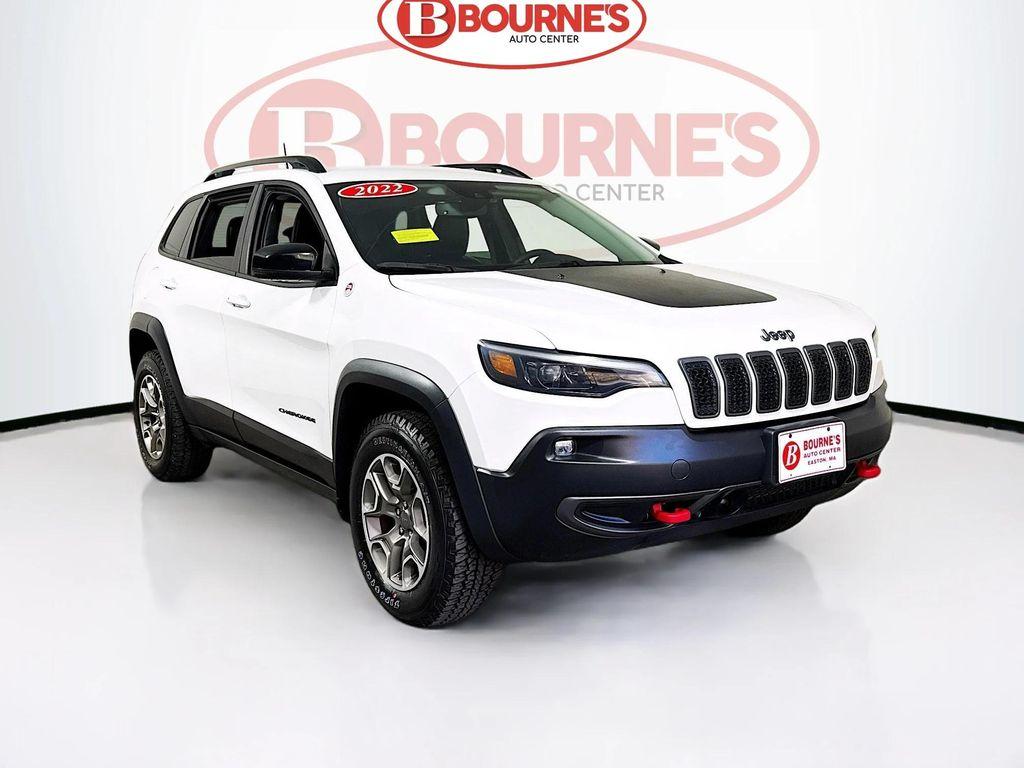 used 2022 Jeep Cherokee car, priced at $25,590