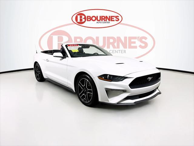 used 2022 Ford Mustang car, priced at $22,490