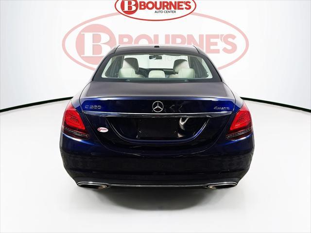 used 2021 Mercedes-Benz C-Class car, priced at $24,990
