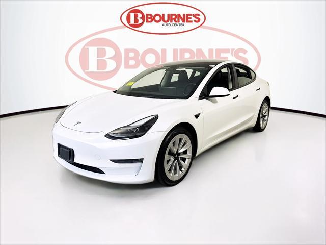 used 2022 Tesla Model 3 car, priced at $26,290