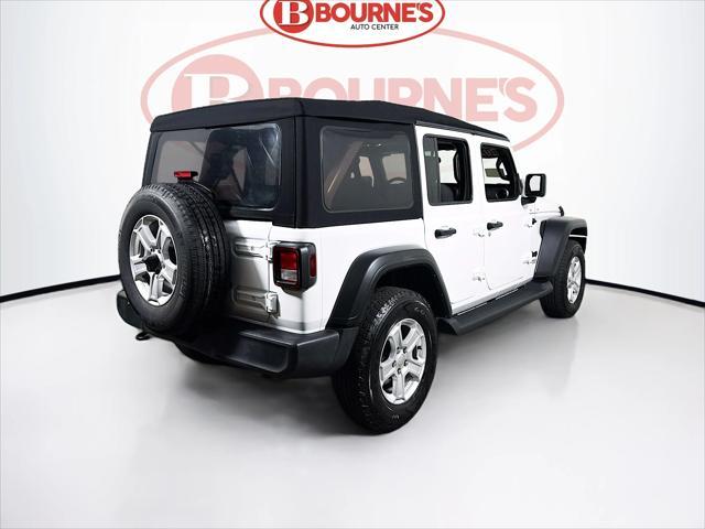 used 2021 Jeep Wrangler Unlimited car, priced at $24,990