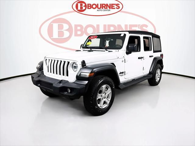 used 2021 Jeep Wrangler Unlimited car, priced at $24,990