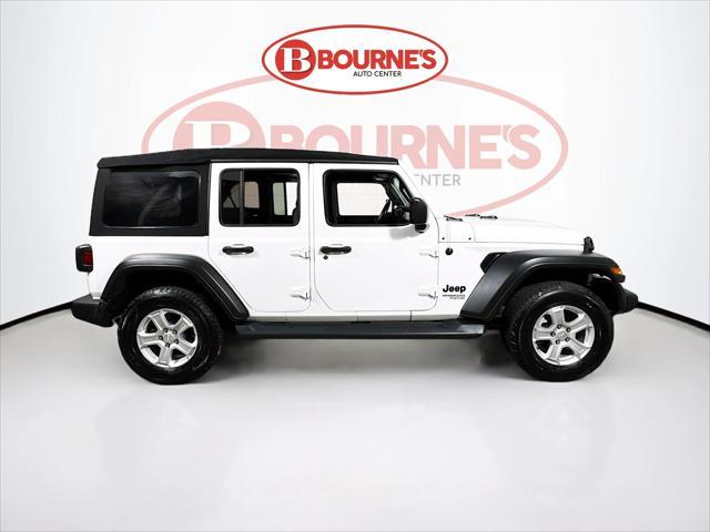 used 2021 Jeep Wrangler Unlimited car, priced at $24,990