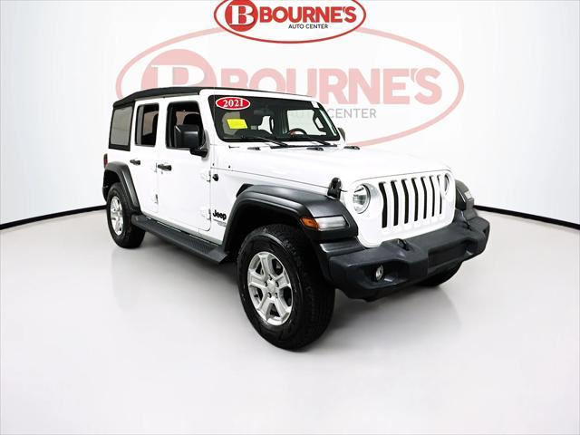 used 2021 Jeep Wrangler Unlimited car, priced at $24,990