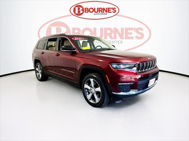 used 2021 Jeep Grand Cherokee L car, priced at $34,990